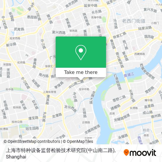 上海市特种设备监督检验技术研究院(中山南二路) map