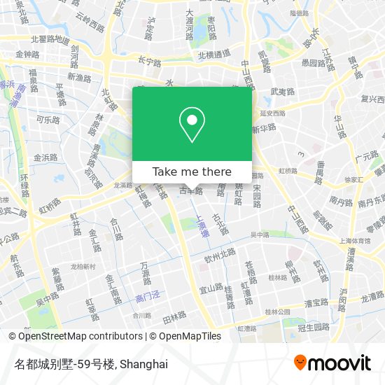 名都城别墅-59号楼 map