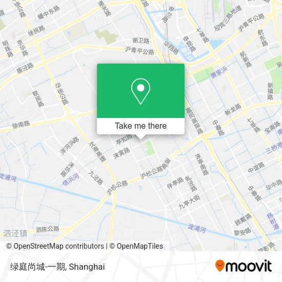 绿庭尚城-一期 map