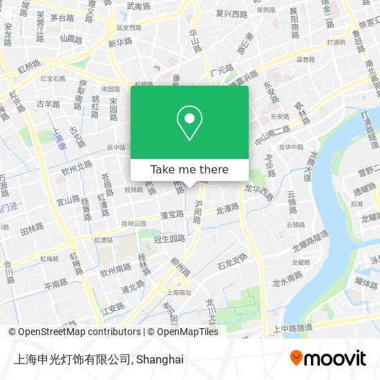 上海申光灯饰有限公司 map