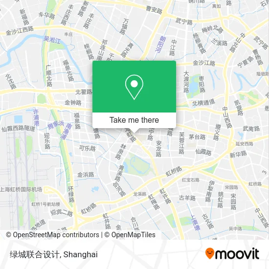 绿城联合设计 map