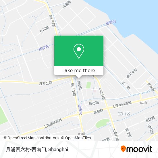 月浦四六村-西南门 map
