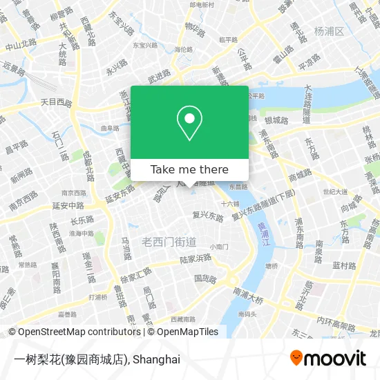 一树梨花(豫园商城店) map