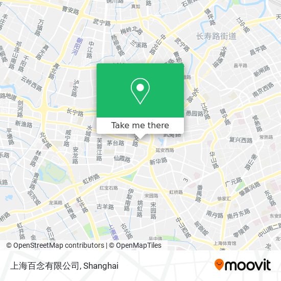 上海百念有限公司 map