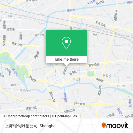 上海锻铜雕塑公司 map