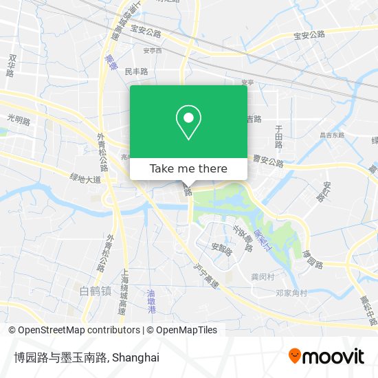博园路与墨玉南路 map