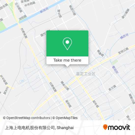 上海上电电机股份有限公司 map