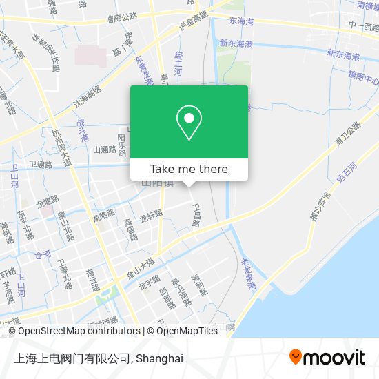 上海上电阀门有限公司 map