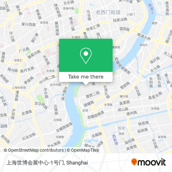 上海世博会展中心-1号门 map