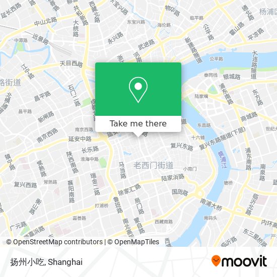 扬州小吃 map