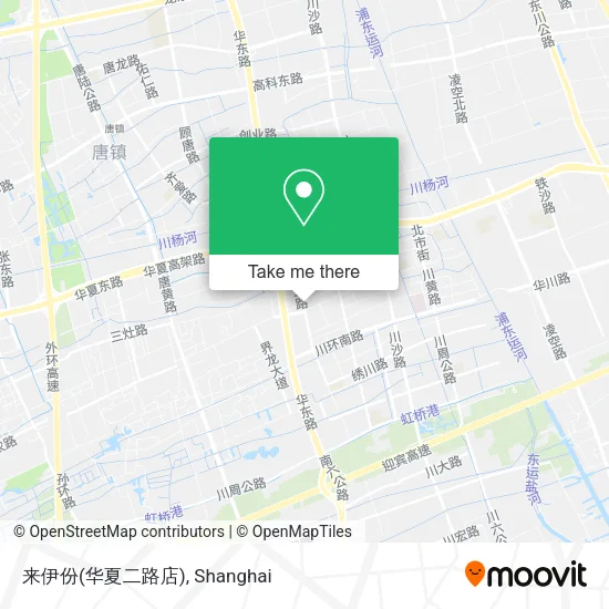 来伊份(华夏二路店) map