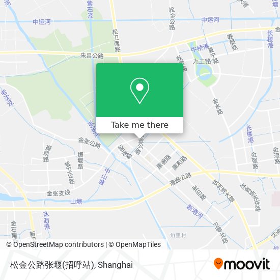 松金公路张堰(招呼站) map