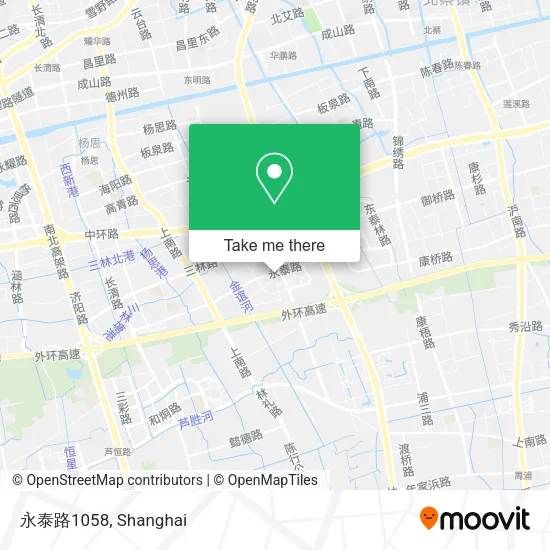 永泰路1058 map