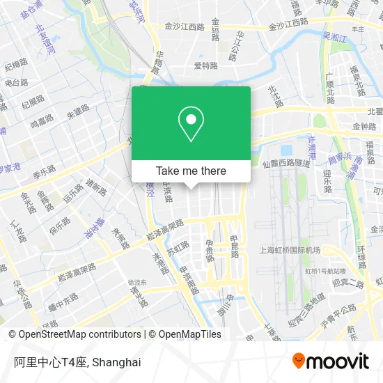 阿里中心T4座 map