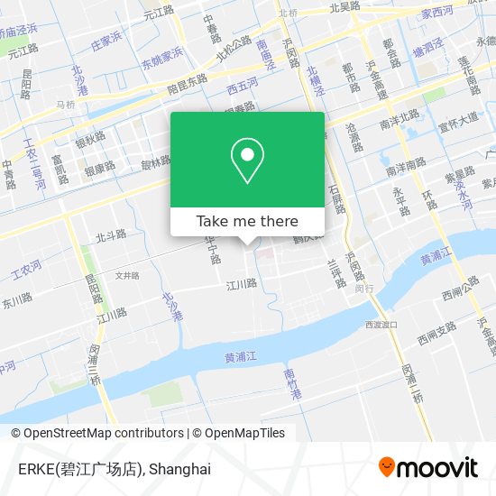 ERKE(碧江广场店) map