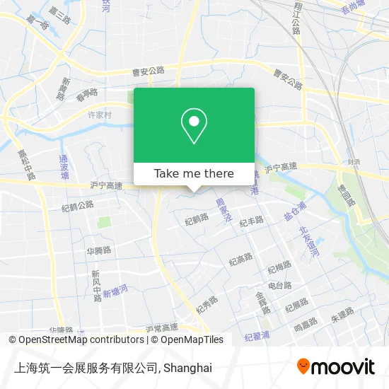 上海筑一会展服务有限公司 map