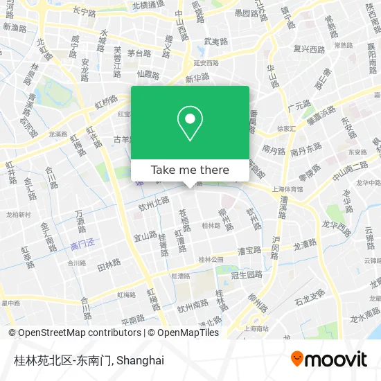 桂林苑北区-东南门 map