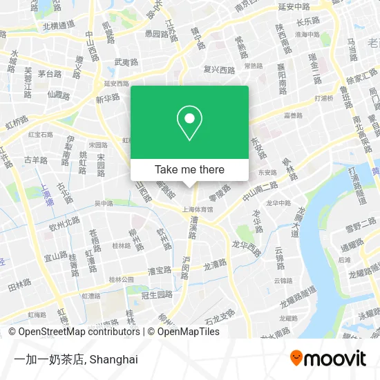 一加一奶茶店 map