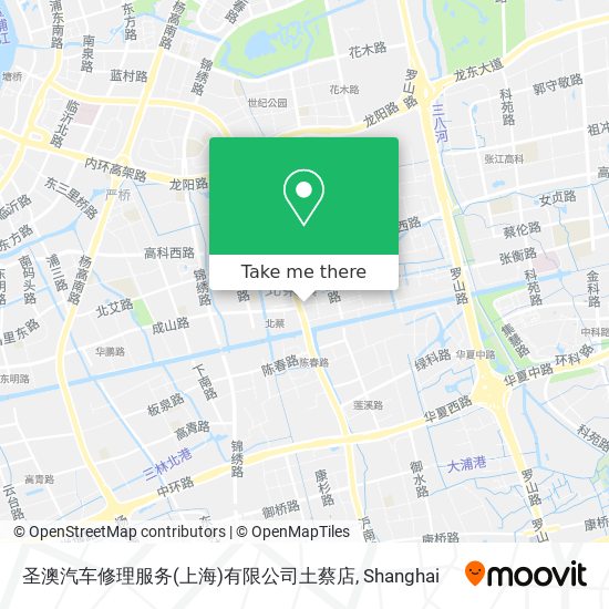 圣澳汽车修理服务(上海)有限公司土蔡店 map