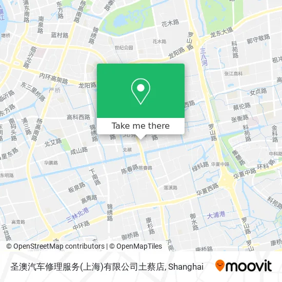 圣澳汽车修理服务(上海)有限公司土蔡店 map