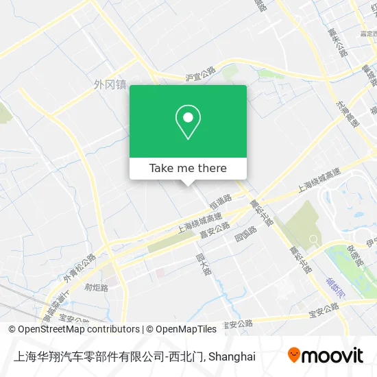 上海华翔汽车零部件有限公司-西北门 map