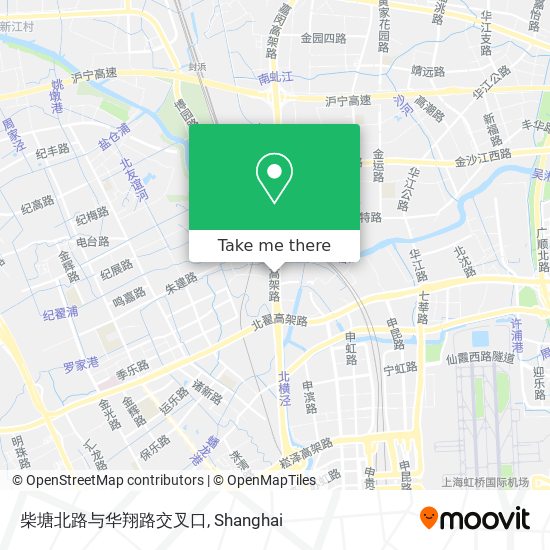 柴塘北路与华翔路交叉口 map