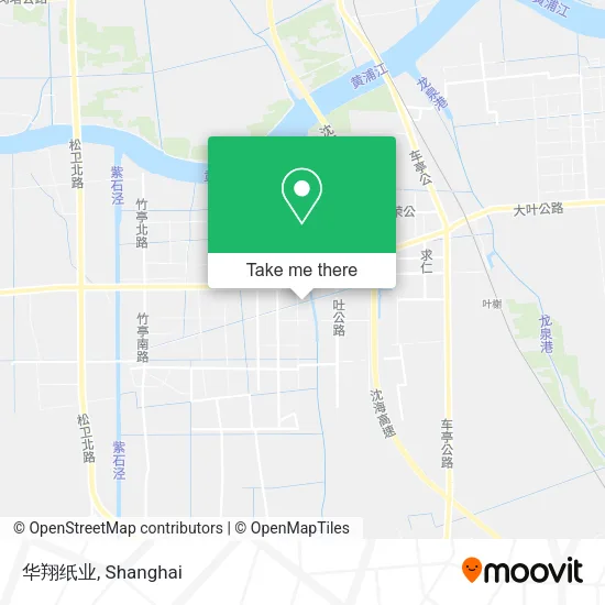 华翔纸业 map