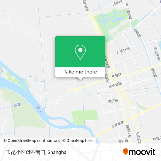 玉昆小区C区-南门 map