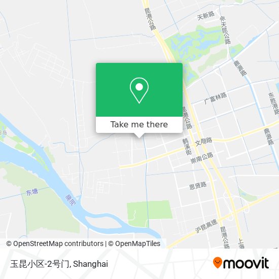 玉昆小区-2号门 map