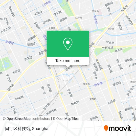 闵行区科技馆 map