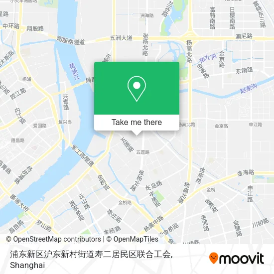 浦东新区沪东新村街道寿二居民区联合工会 map