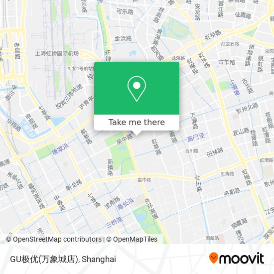 GU极优(万象城店) map