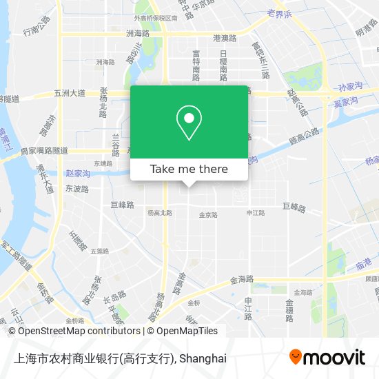 上海市农村商业银行(高行支行) map