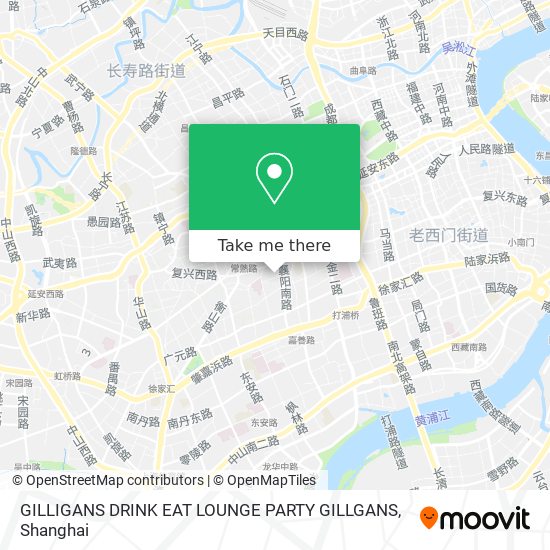 GILLIGANS DRINK EAT LOUNGE PARTY GILLGANS map