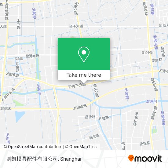 则凯模具配件有限公司 map