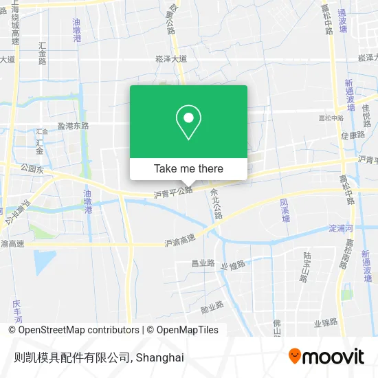 则凯模具配件有限公司 map