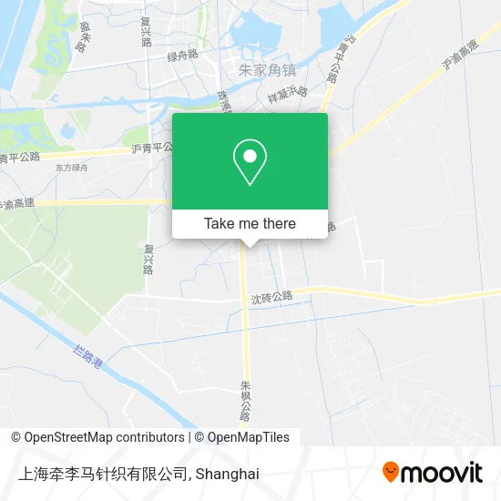 上海牵李马针织有限公司 map