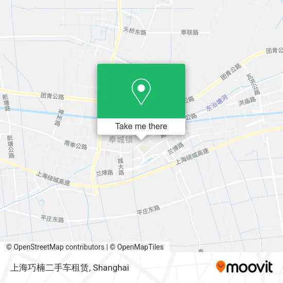 上海巧楠二手车租赁 map