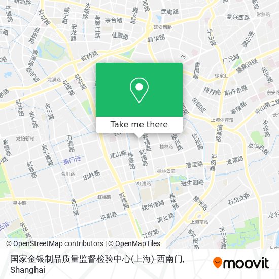 国家金银制品质量监督检验中心(上海)-西南门 map