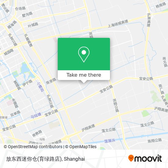 放东西迷你仓(育绿路店) map