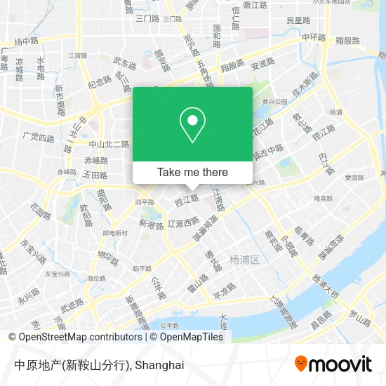 中原地产(新鞍山分行) map