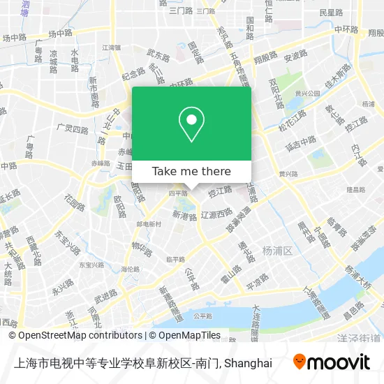 上海市电视中等专业学校阜新校区-南门 map