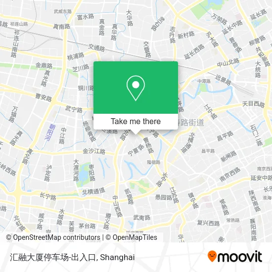 汇融大厦停车场-出入口 map