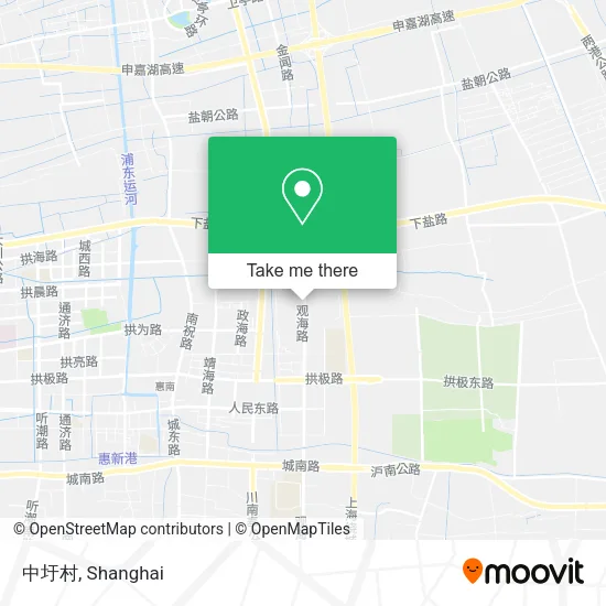 中圩村 map