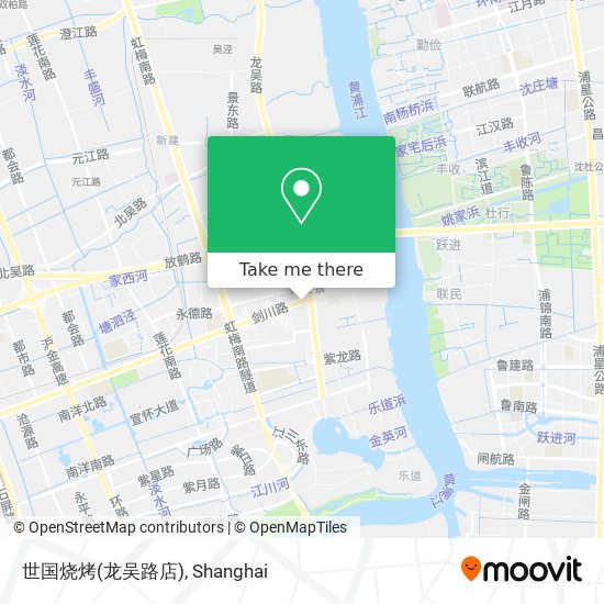 世国烧烤(龙吴路店) map