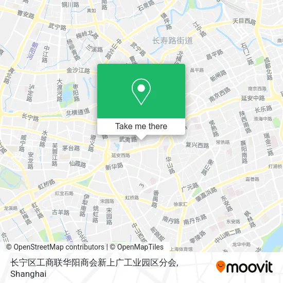 长宁区工商联华阳商会新上广工业园区分会 map