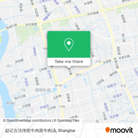 赵记古法传统牛肉面牛肉汤 map