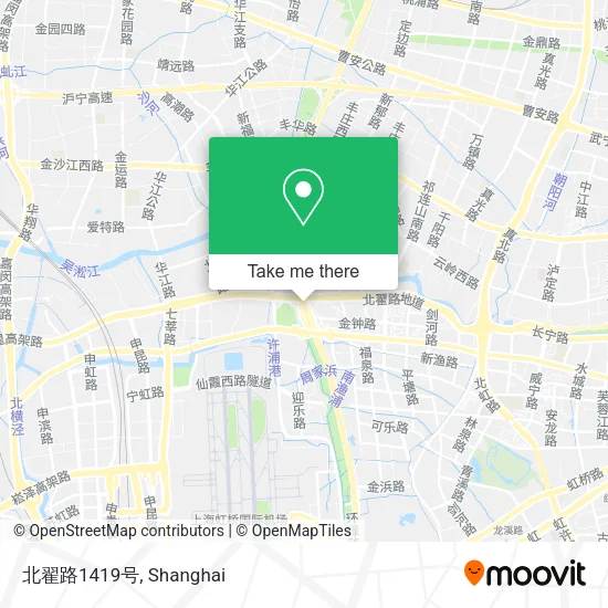 北翟路1419号 map