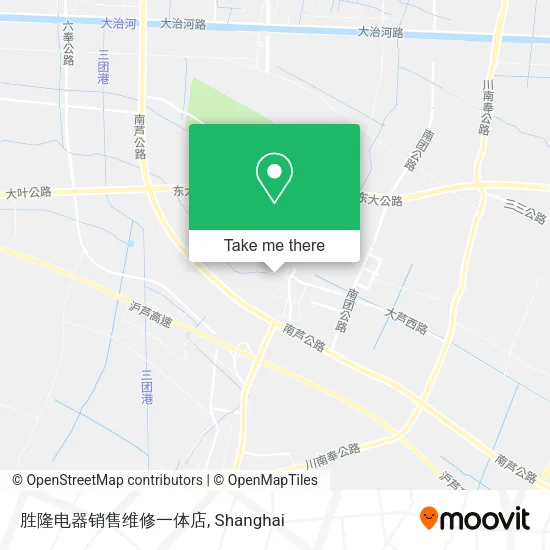 胜隆电器销售维修一体店 map