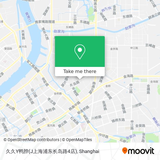 久久Y鸭脖(J上海浦东长岛路4店) map